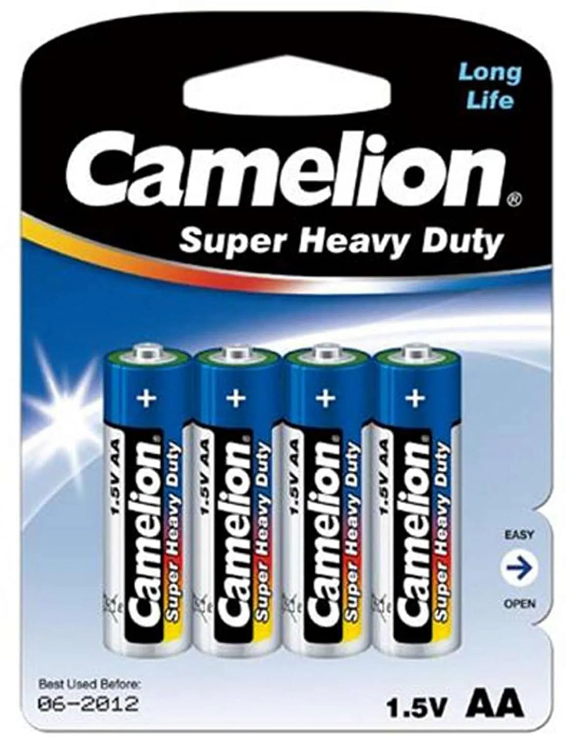 Camelion Super AAA Batteries 1.5V (Pack of 4)