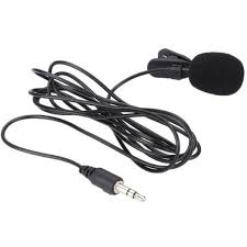 Lavalier Clip-On Collar Microphone 3.5mm