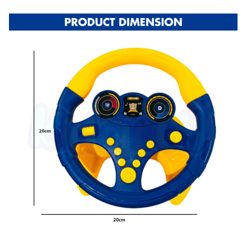 Simulation Driving Steering Wheel Toy for Kids