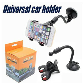 360° Rotating Soft Tube Car Phone Holder