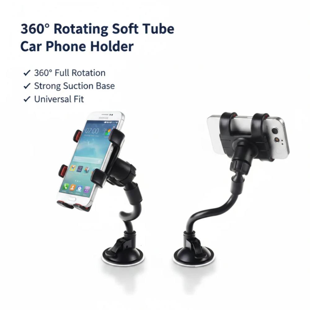 Dashboard Edge Car Phone Mount Holder, secure mobile holder for driving use in Pakistan