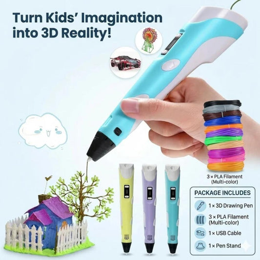 3D Printing Pen for Kids, drawing pen for creative art and learning activities in Pakistan