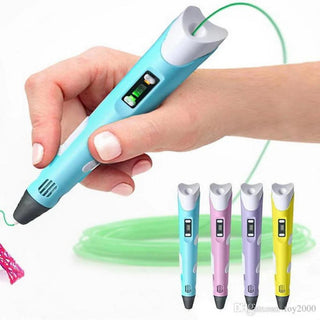 3D Pen + Steering Wheel Toy + Walkie Talkie Set, creative and play toys set for children in Pakistan