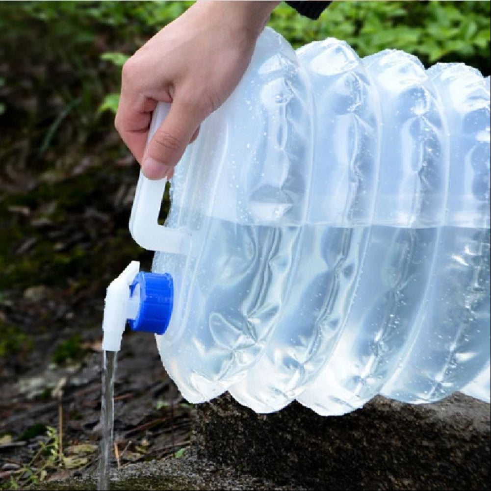 5 liter foldable water bottle for travel and outdoor use