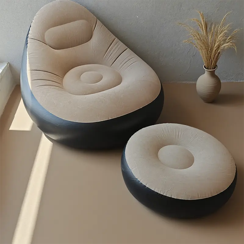 Luxury Inflatable Sofa with Footrest