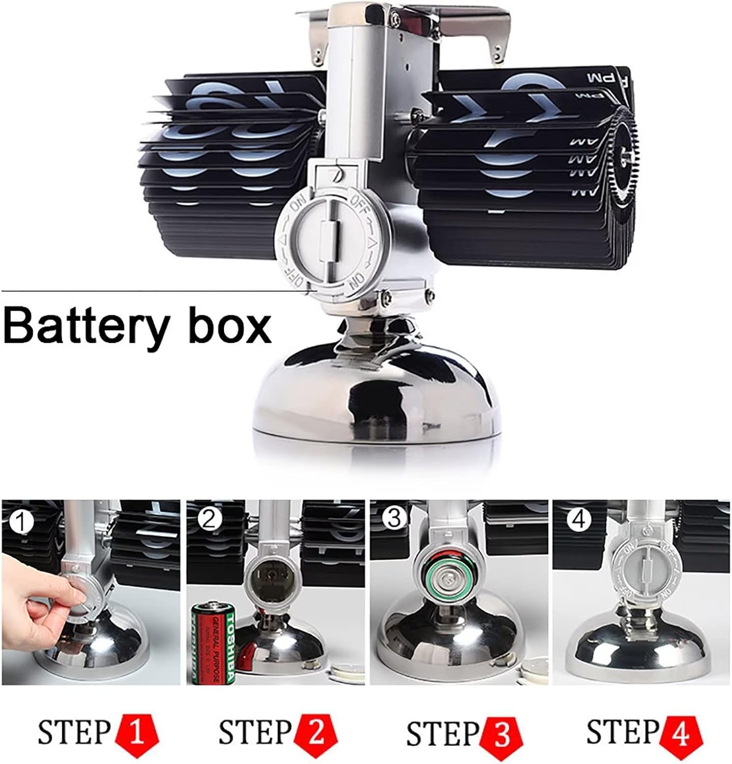 Mechanical Retro Flip Clock