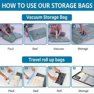 Vacuum Storage Bags, practical storage solution for seasonal clothes in Pakistan