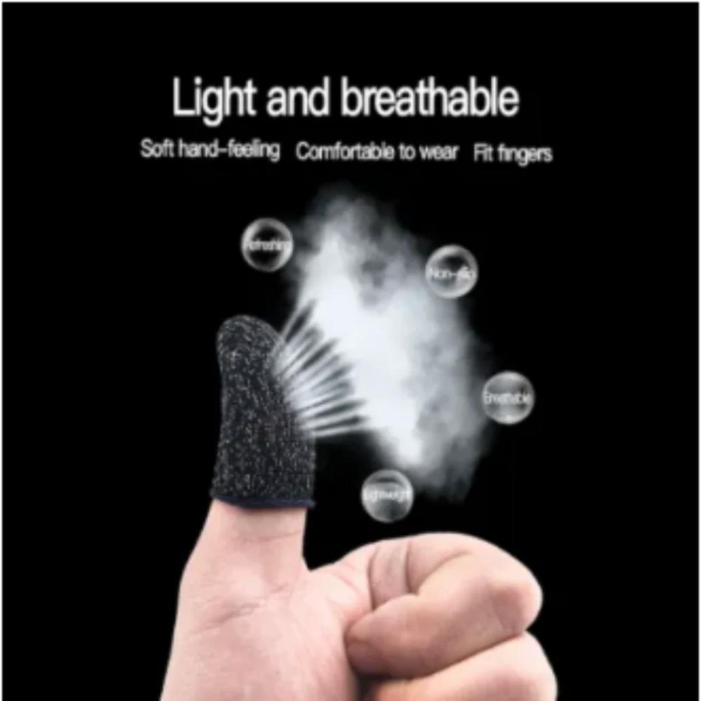 Gaming Anti Slip Finger Sleeves, anti slip finger covers for mobile gaming in Pakistan