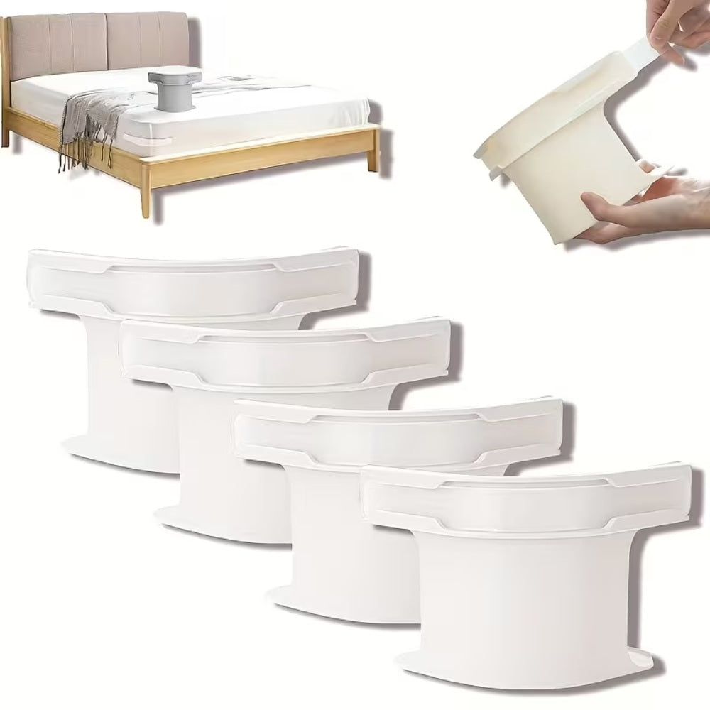 4-Pcs Bed Sheet Holder & Corner Clips, mattress sheet corner clips for clean  home bedding use in Pakistan