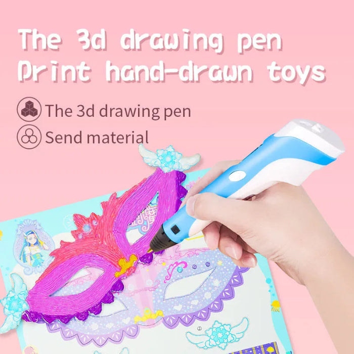 3D Printing Pen for Kids and Adults Creative Drawing Tool with PLA Filament