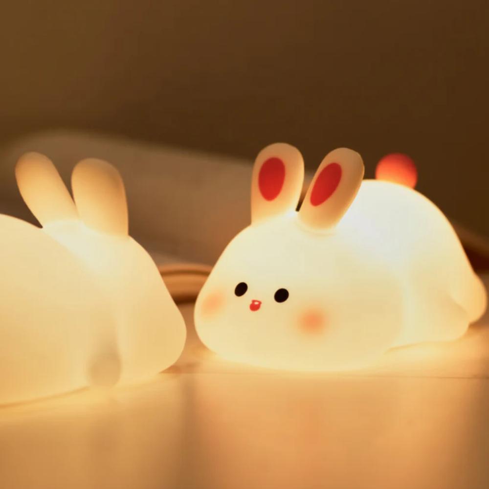 Bunny Silicon Lamp, simple silicone night light for baby and kids room in Pakistan