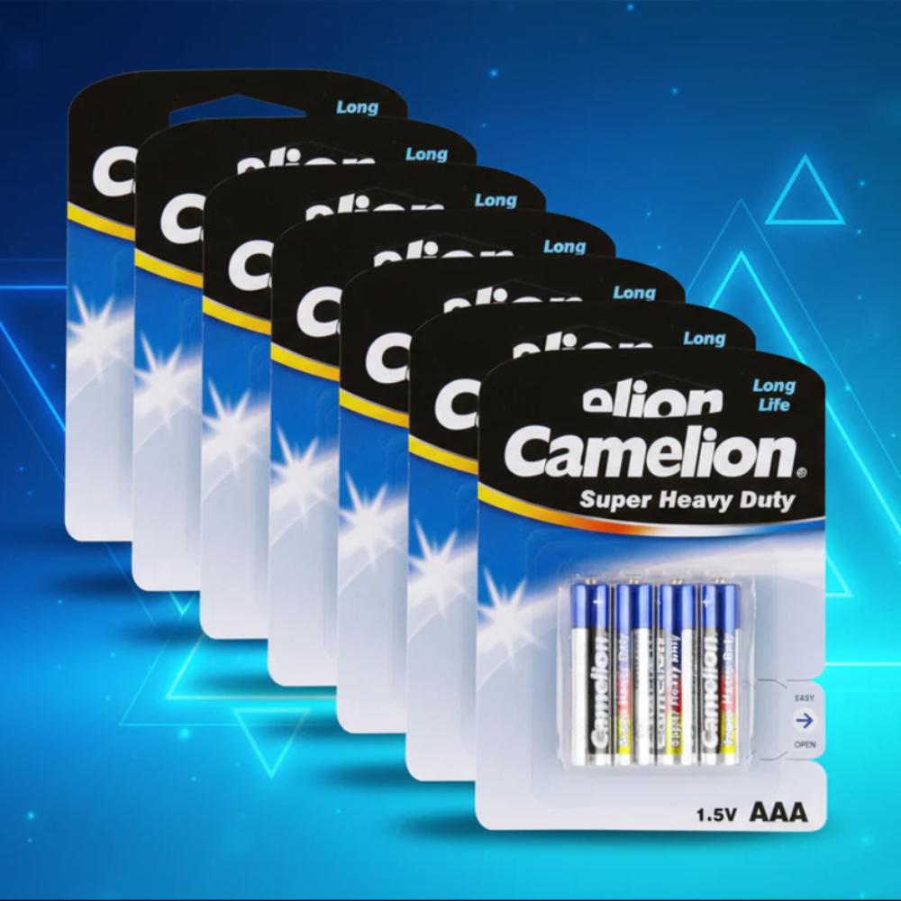 Camelion AAA Batteries, reliable battery pack for home and office use in Pakistan