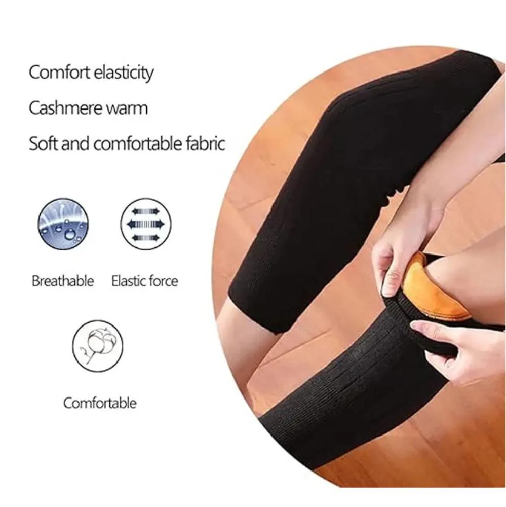 Thermal Knee Warmer Sleeves, stretchable knee support for warmth and protection in Pakistan
