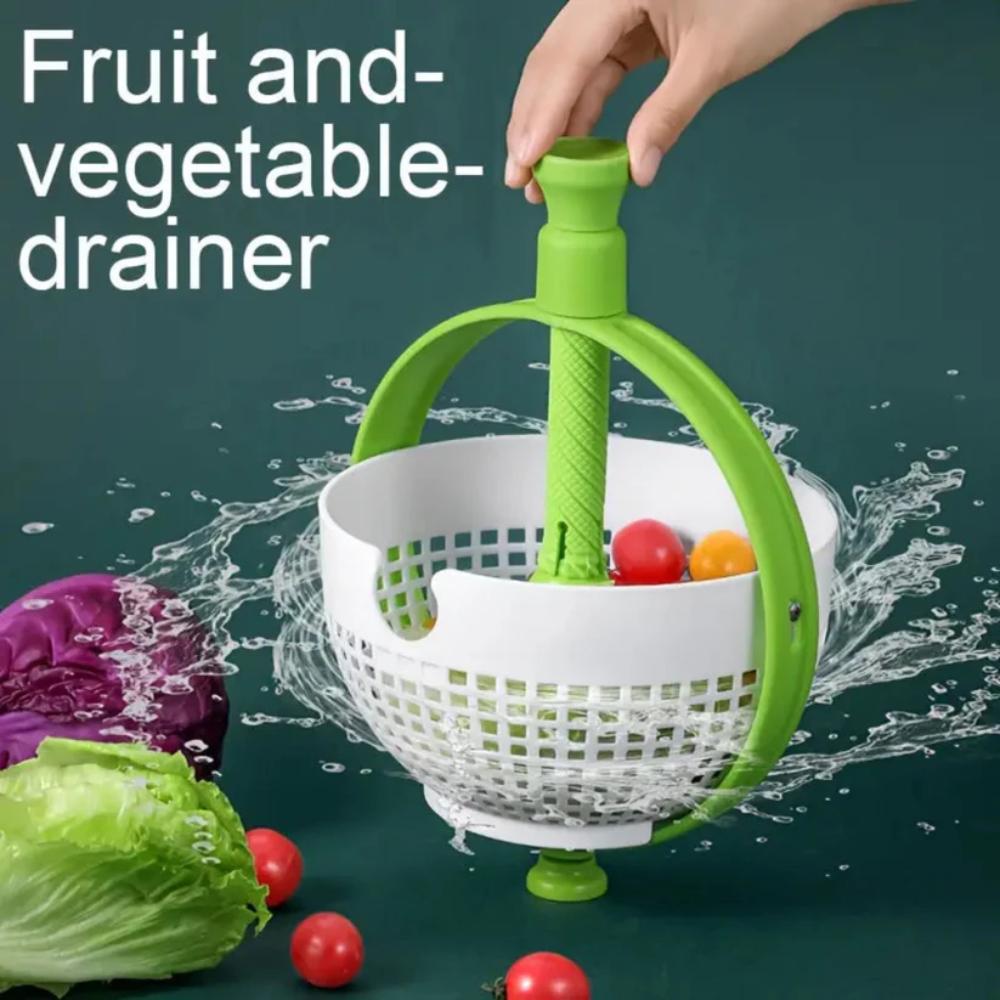 Fruit Washer + Spinning Basket + Splash Guard, sink tool set for washing and drying fruits in Pakistan