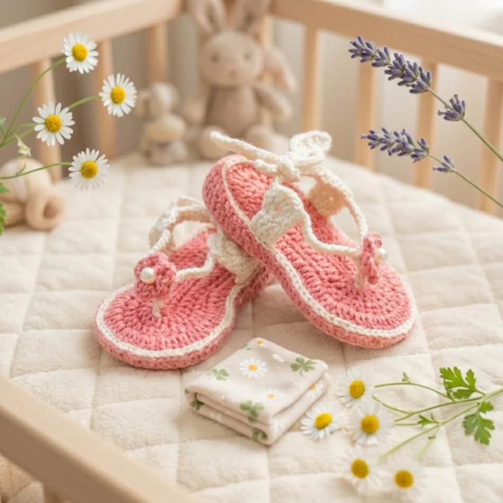 Crochet Baby Shoes, handmade baby shoes for comfort and style in Pakistan