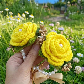 Yellow Crochet Gajry for Girls, traditional crochet bracelet for mehndi use in Pakistan