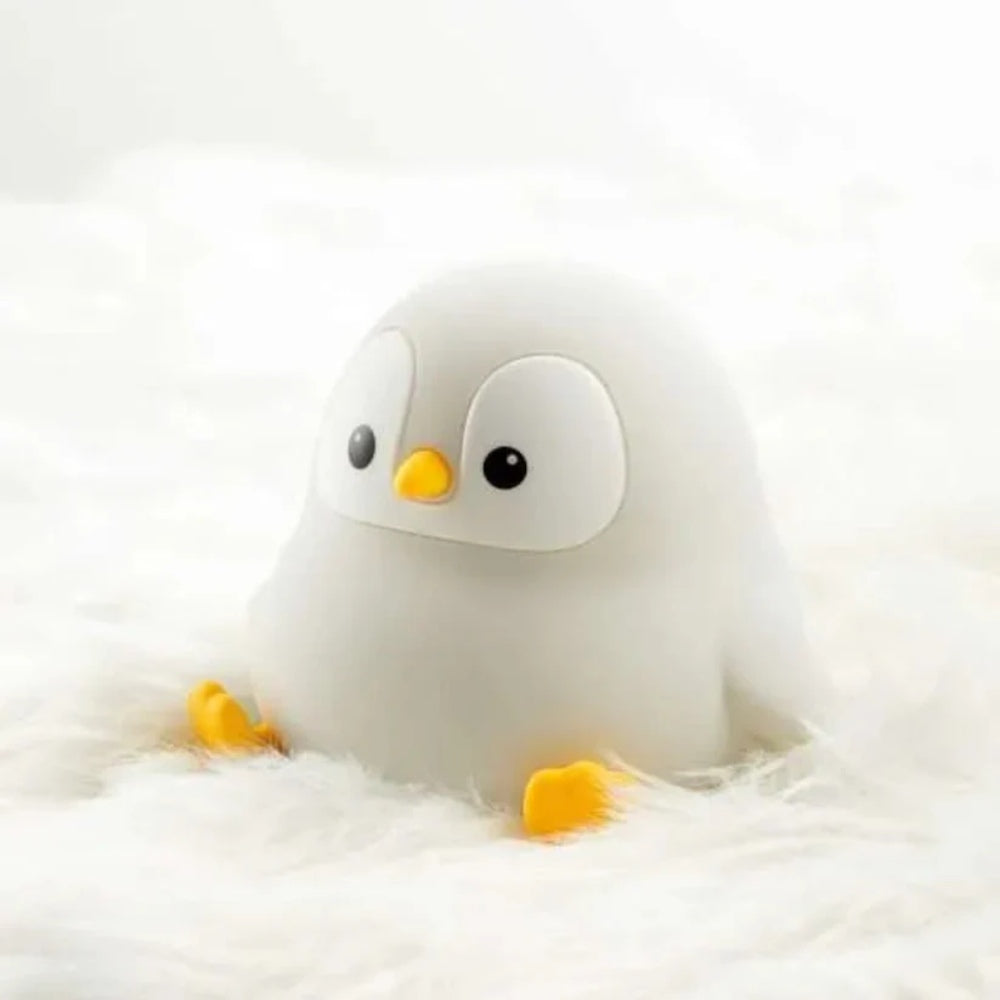 Baby Penguin Silicon Lamp, simple silicone night light for baby and kids room in Pakistan