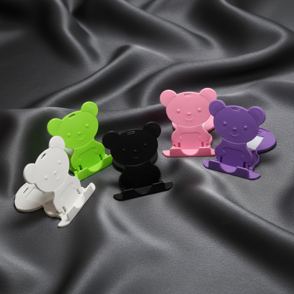 Cute cat mobile stand available in random colours