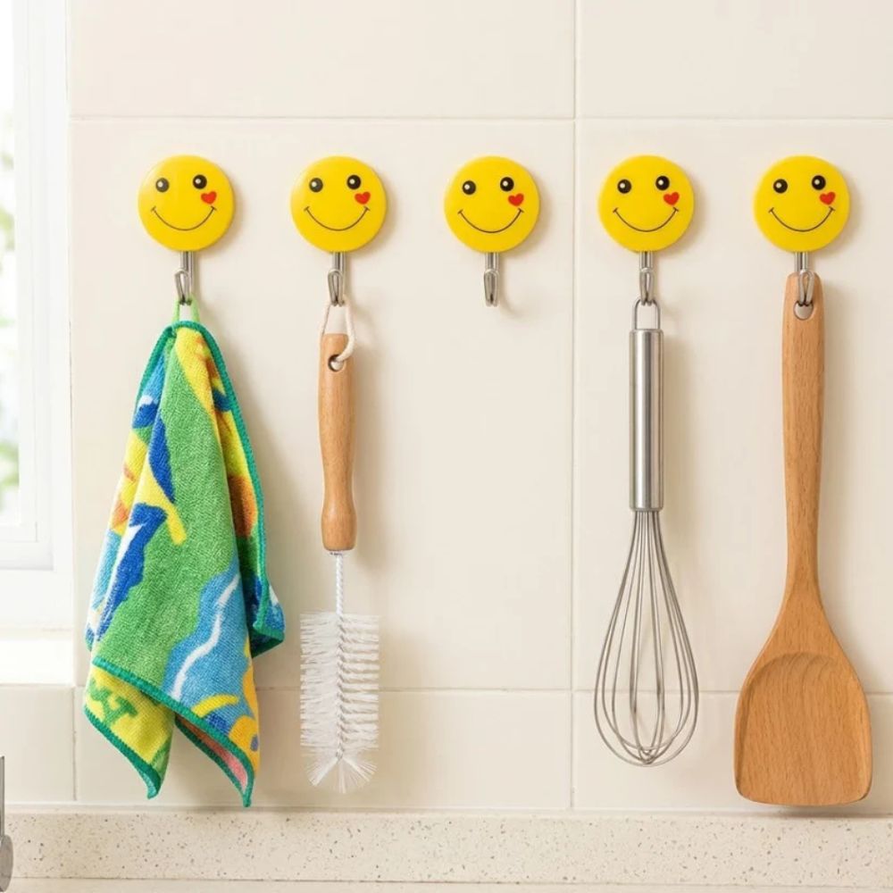 Sticky Wall Hooks, simple no drill hooks for kitchen, bathroom, and room use in Pakistan