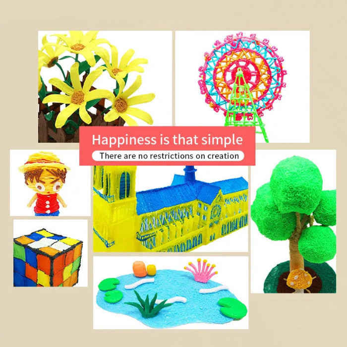 3D Printing Pen for Kids and Adults Creative Drawing Tool with PLA Filament