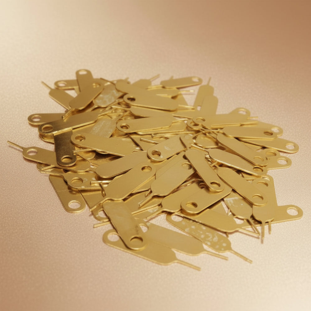 Durable metal SIM ejector pin tool for long-lasting use