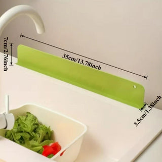 Silicone Kitchen Sink Splash Guard, easy use splash protector for sink in Pakistan