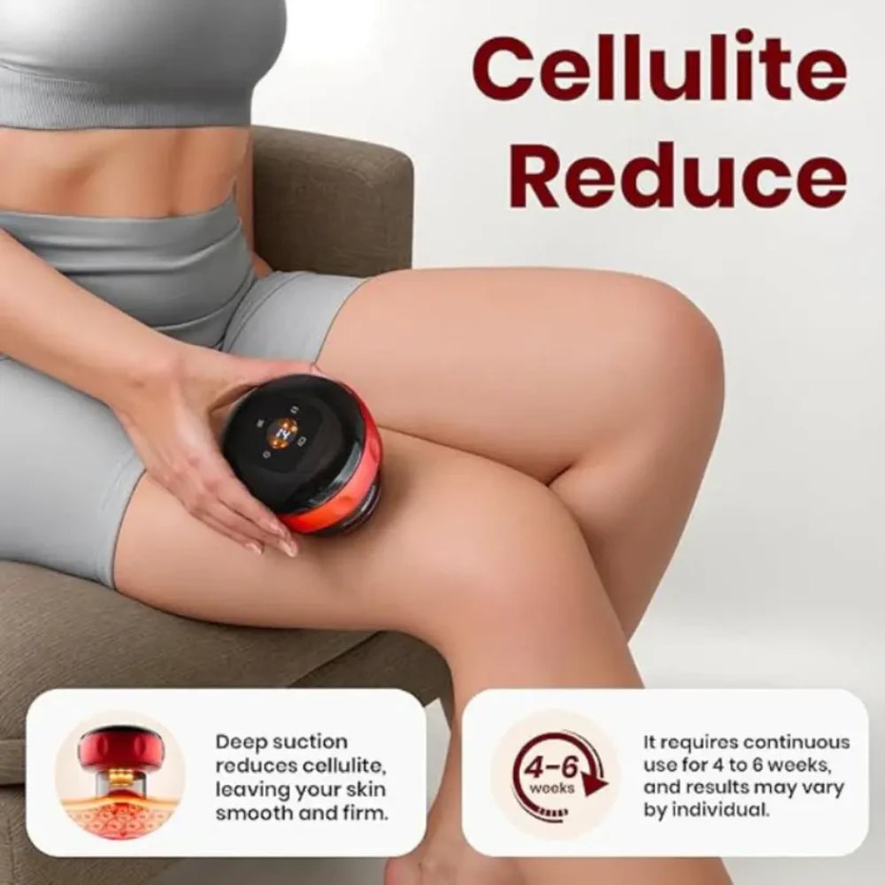 Rechargeable Vacuum Hijama Cup Therapy Machine Massager, electric therapy device for pain relief in Pakistan