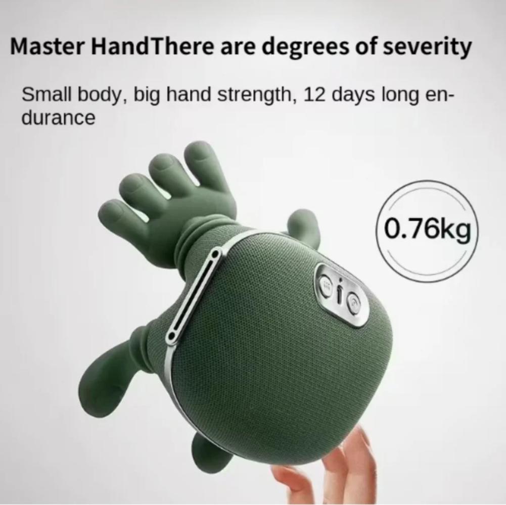 Rechargeable Neck & Back Massager with Heat Finger Nodes, lightweight massager for neck support in Pakistan