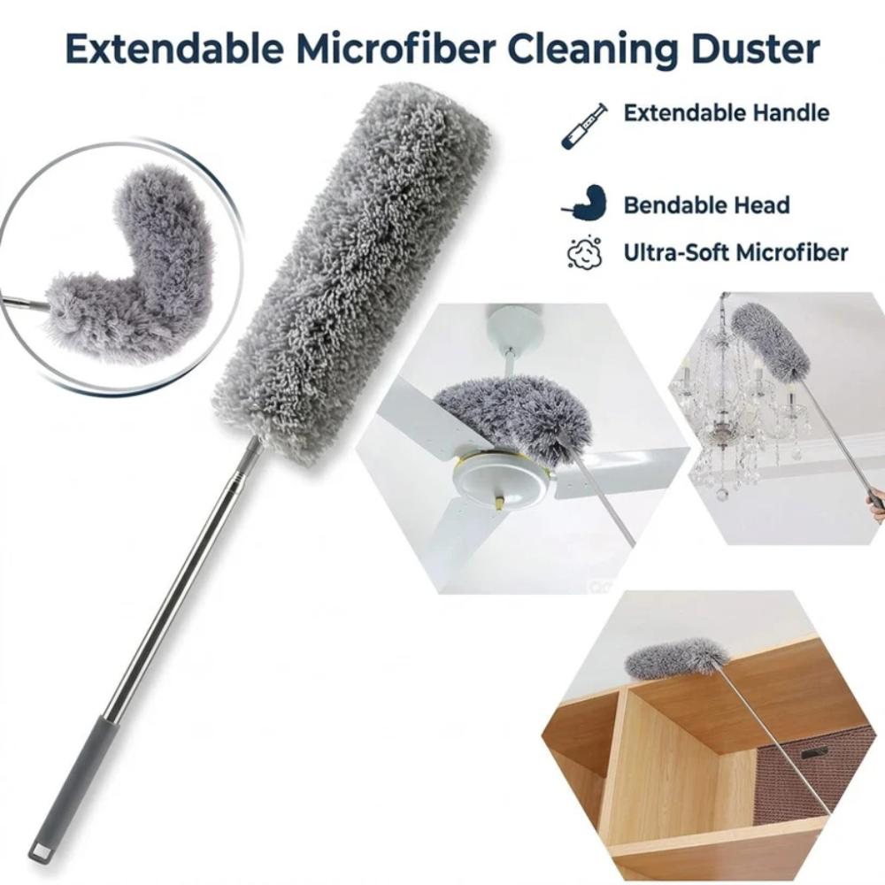 Extendable Microfiber Cleaning Duster for Home Ceiling, long handle duster for high areas in Pakistan