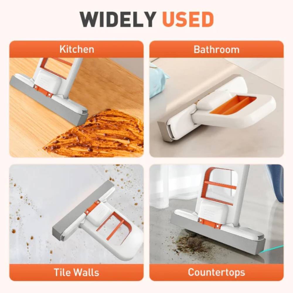 Mini Foldable Self Squeezing Mop, space saving cleaning tool for daily home cleaning use in Pakistan