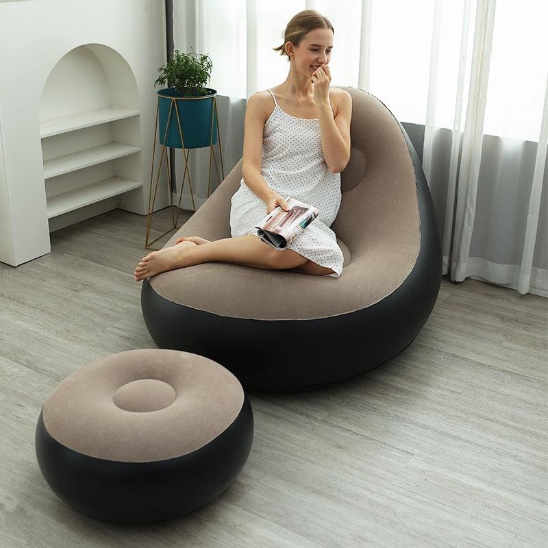 Luxury Inflatable Sofa with Footrest