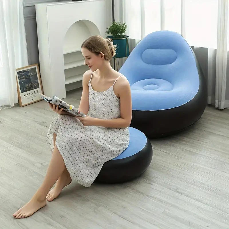 Luxury Inflatable Sofa with Footrest