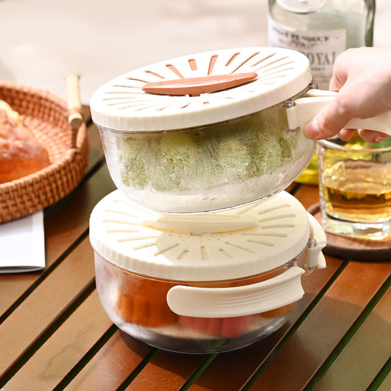 Multifunctional Drainer & Strainer Bowl with Lid
