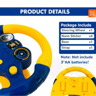 3D Pen + Steering Wheel Toy + Walkie Talkie Set, kids creative pen and toy combo in Pakistan