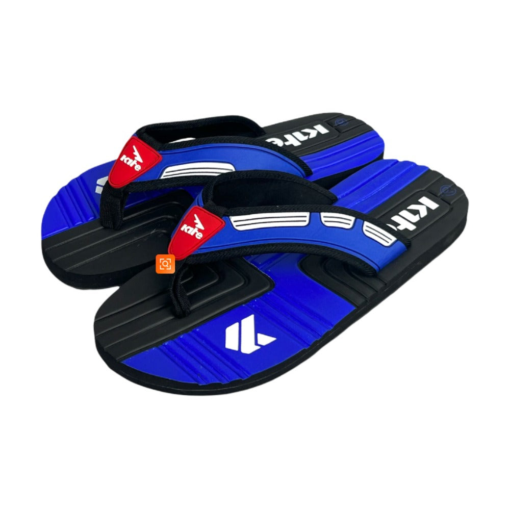 Men's casual flip flops with a supportive footbed, flexible sole, and comfortable toe-post strap for daily use.