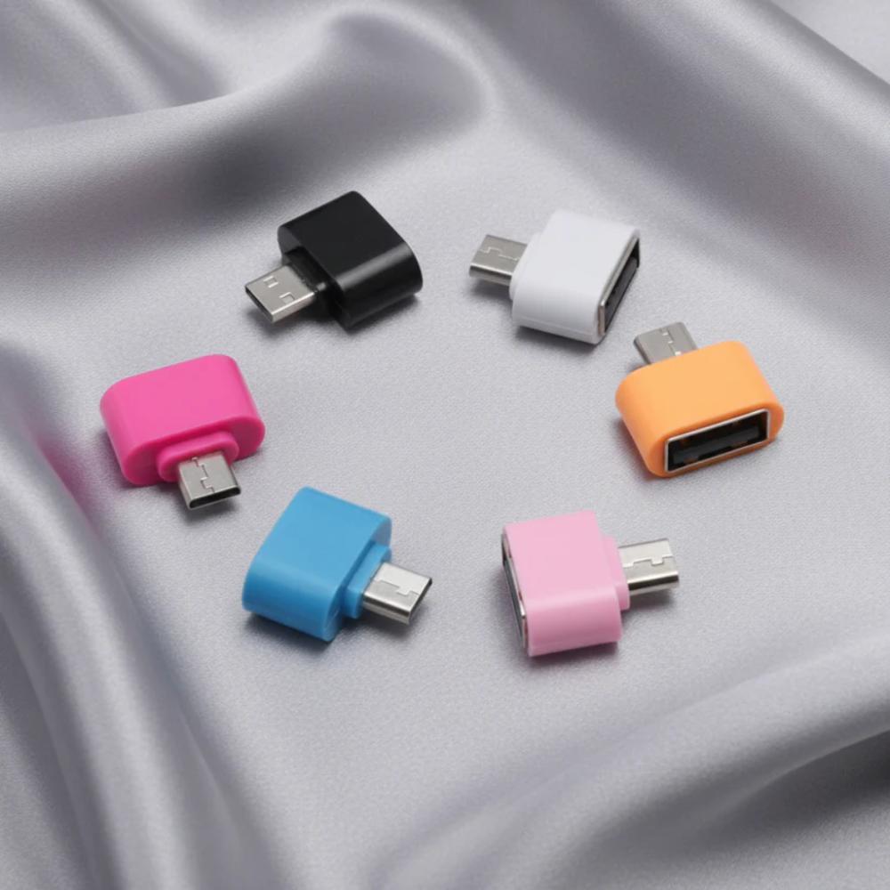 Micro USB OTG Connector for Android Phones, compact connector for data transfer in Pakistan