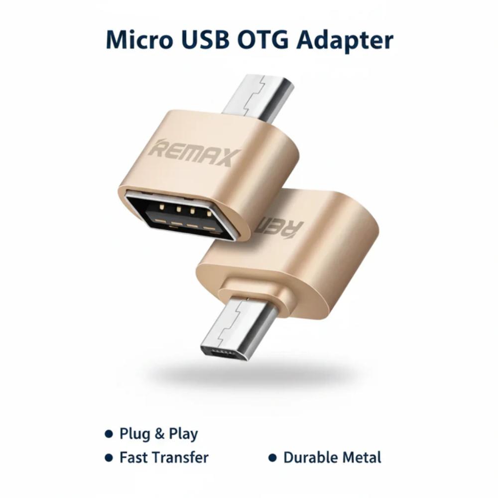 Micro USB OTG Adapter for Android, connect USB devices to phone easily in Pakistan