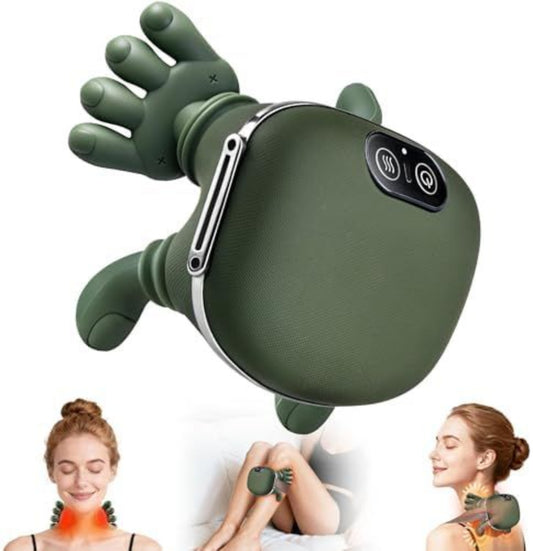 Electric neck and shoulder massager