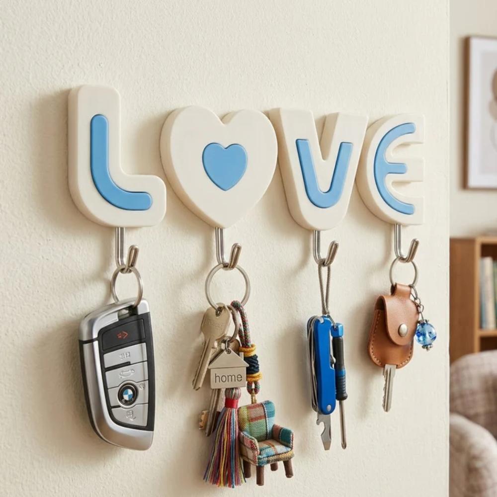 Sticky Wall Hooks, strong adhesive hooks for bags, clothes, and daily items in Pakistan homes