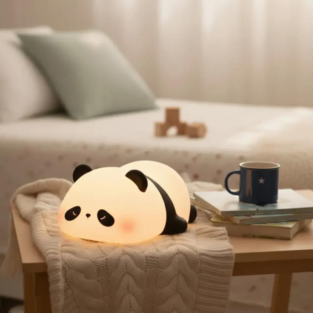 Panda Silicon Lamp, simple silicone night light for baby and kids room in Pakistan