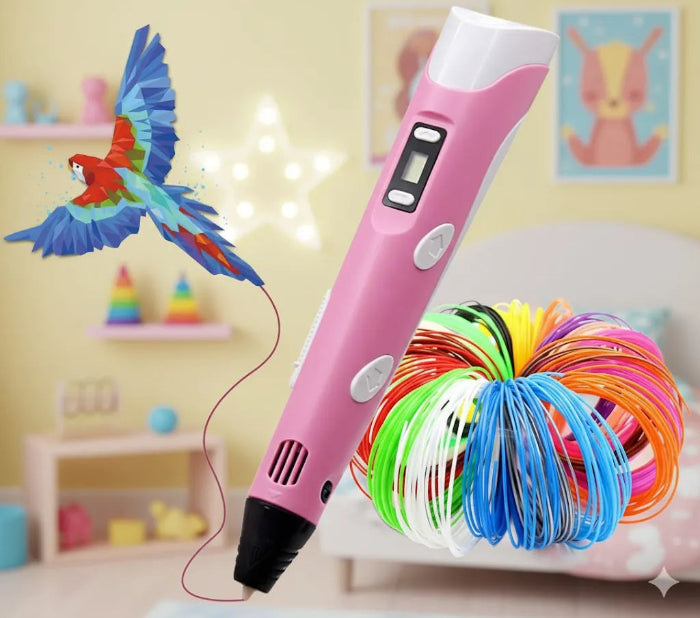 3D Printing Pen for Kids and Adults Creative Drawing Tool with PLA Filament