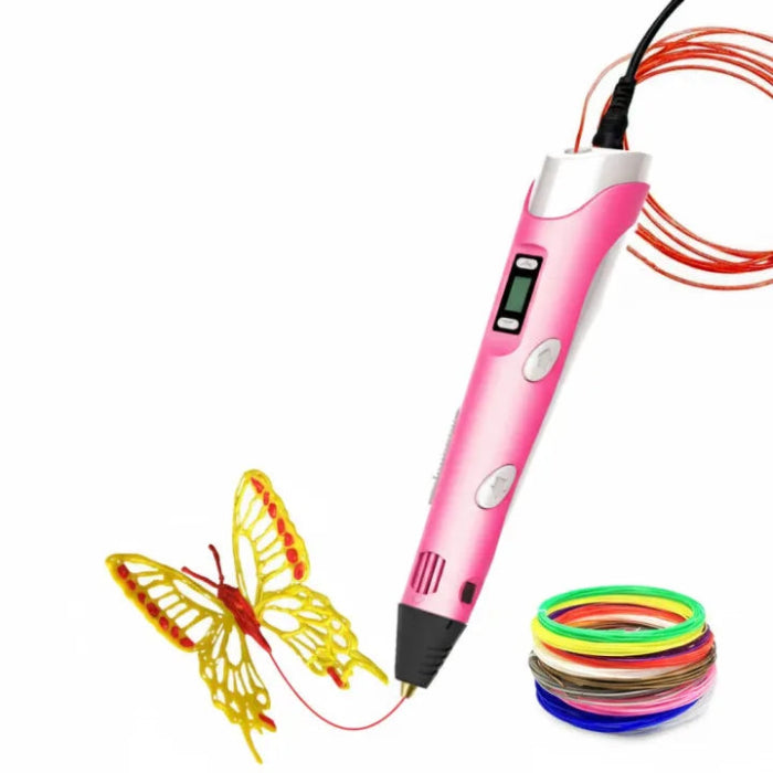 3D Printing Pen for Kids and Adults Creative Drawing Tool with PLA Filament