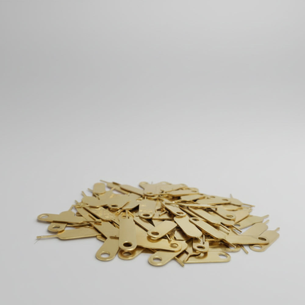 Portable SIM ejector pin tool easy to carry for travel and use