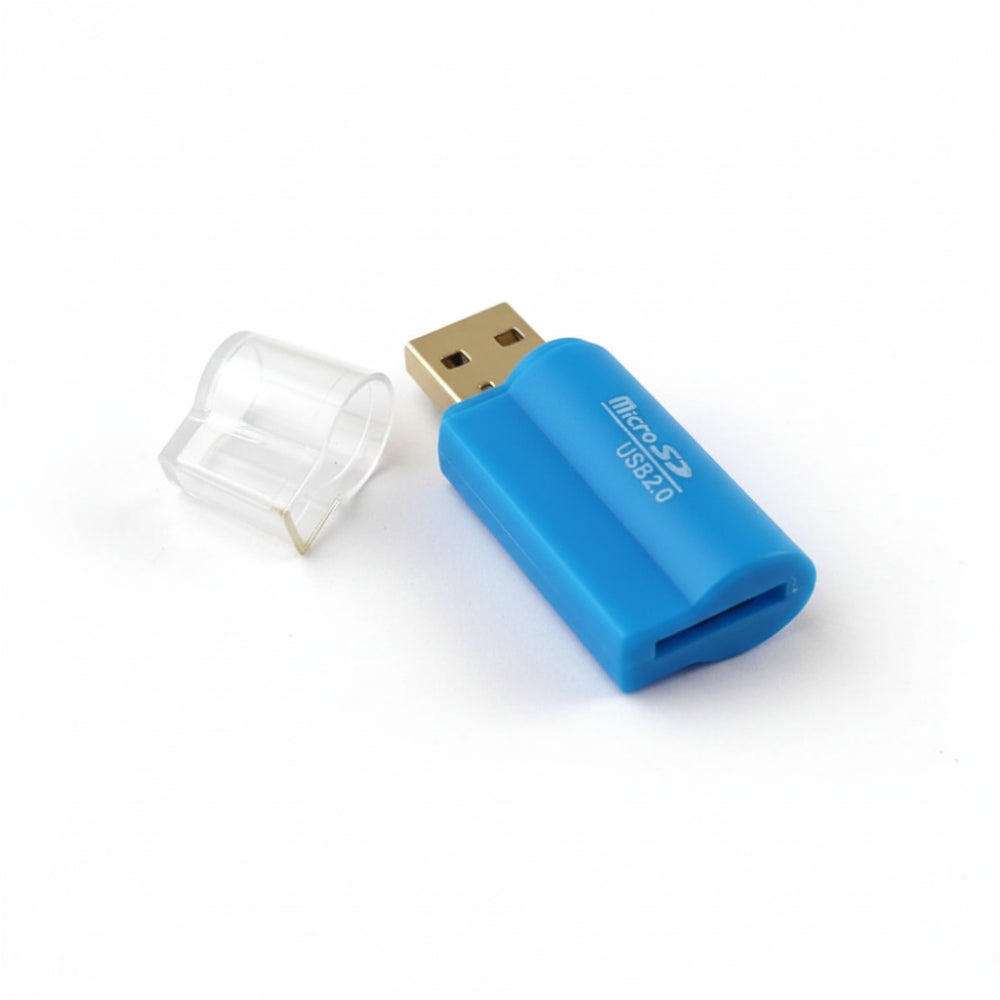 Portable USB 2.0 micro SD card reader easy to carry and use