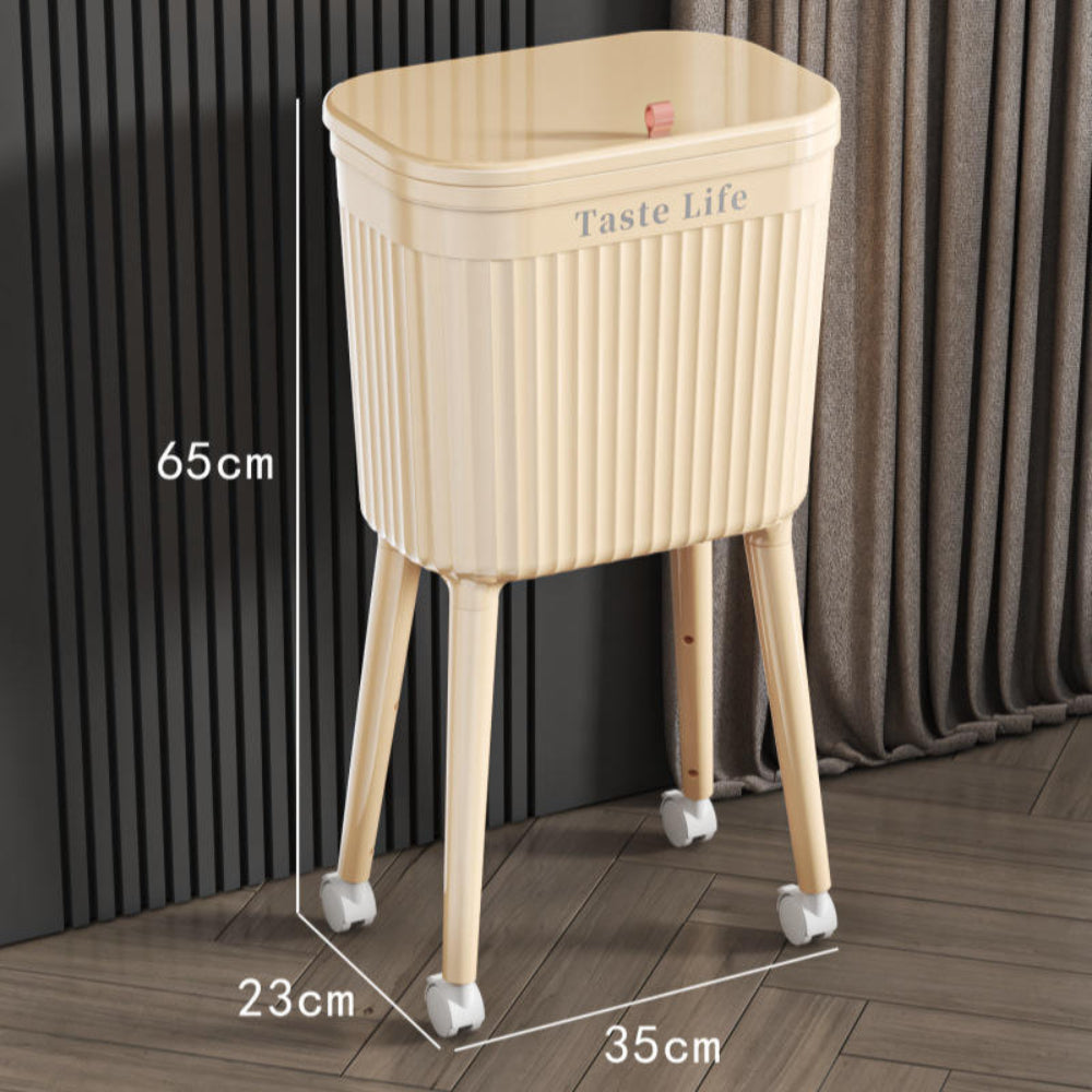 Portable Wheeled Dustbin High Leg