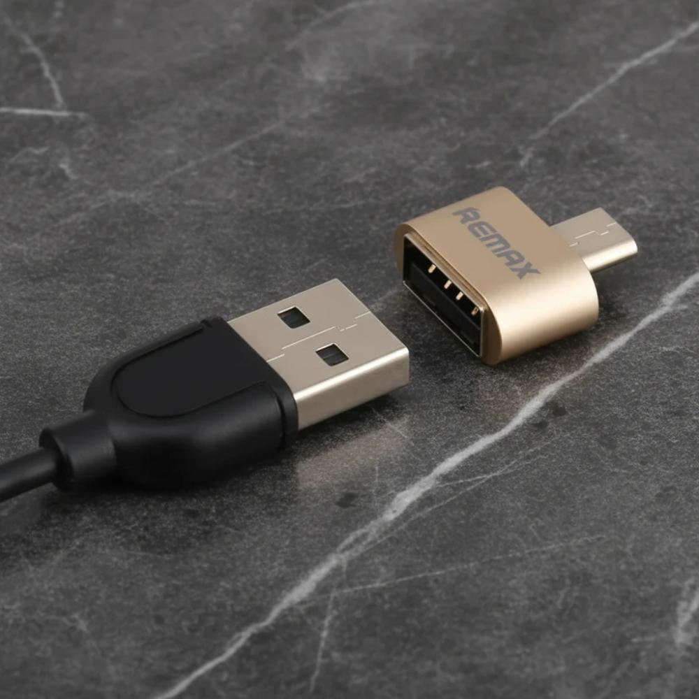 Remax Type-C OTG, easy use connector for data transfer on Type-C devices in Pakistan