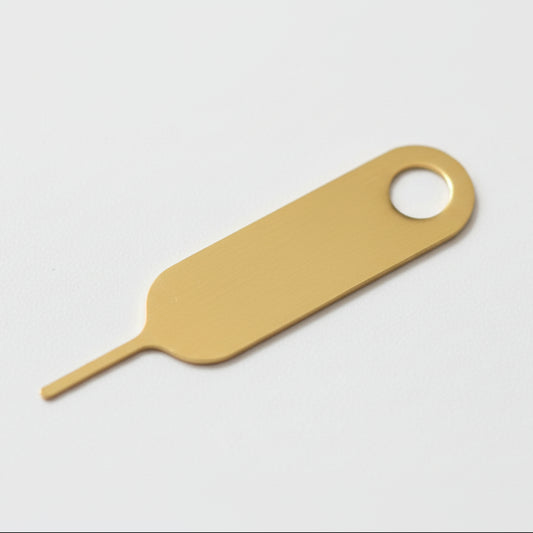 SIM ejector pin tool for removing SIM card trays in smartphones