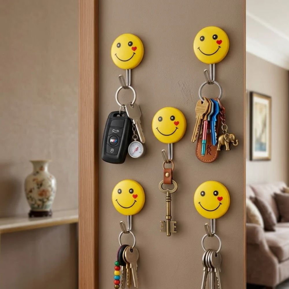 Sticky Wall Hooks, strong adhesive hooks for bags, clothes, and daily items in Pakistan homes