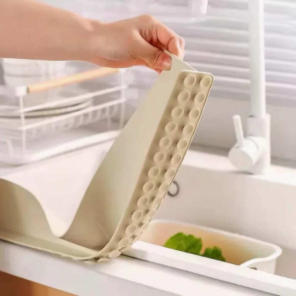 Silicone Kitchen Sink Splash Guard, soft silicone guard for sink area in Pakistan homes