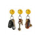 Smiley Face Sticky Wall Hooks